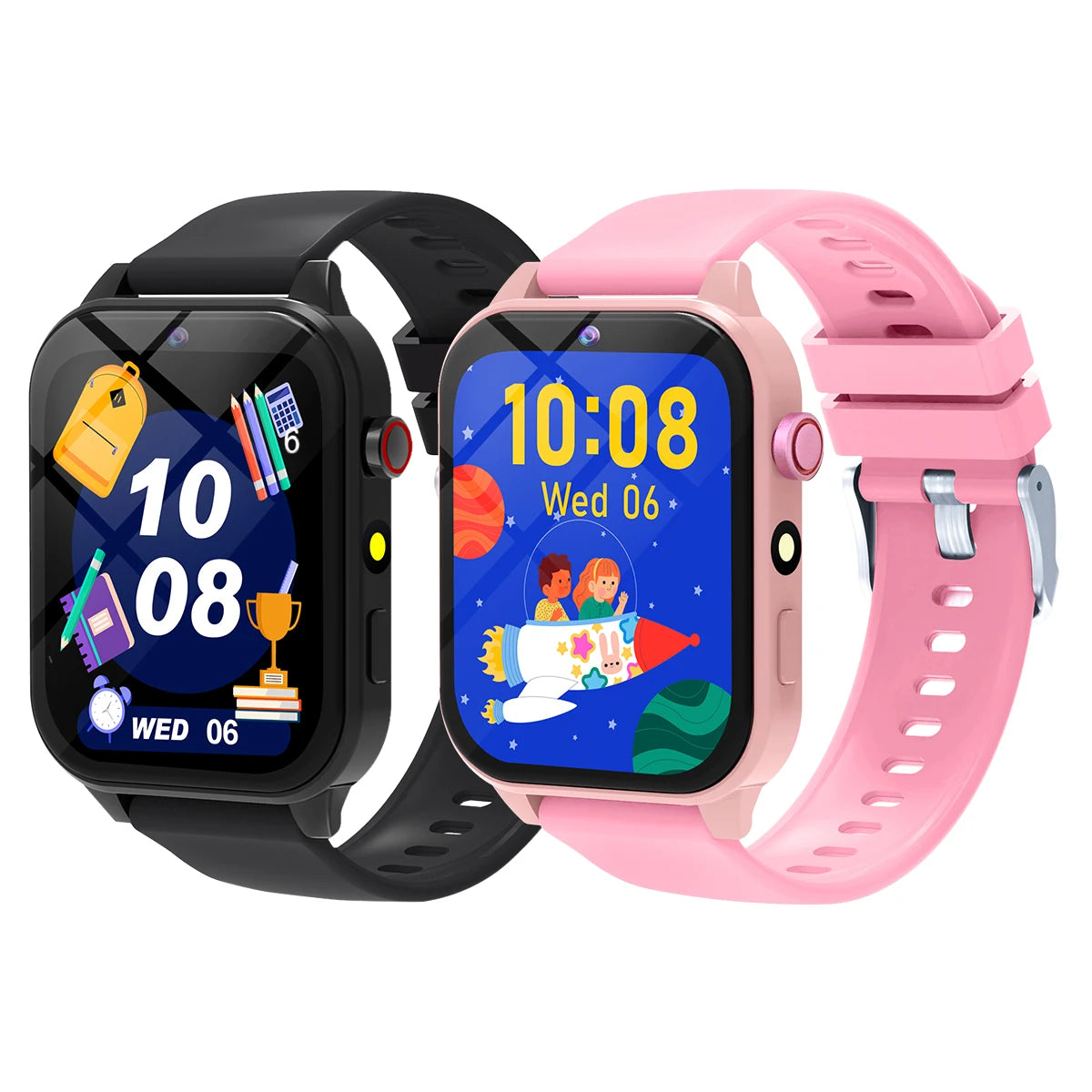 2025 New Smart Watch For Children HD Touch Screen Camera 18 Games Sleep Monitoring Alarm Clock Calculator Birthday Gift Boy Girl
