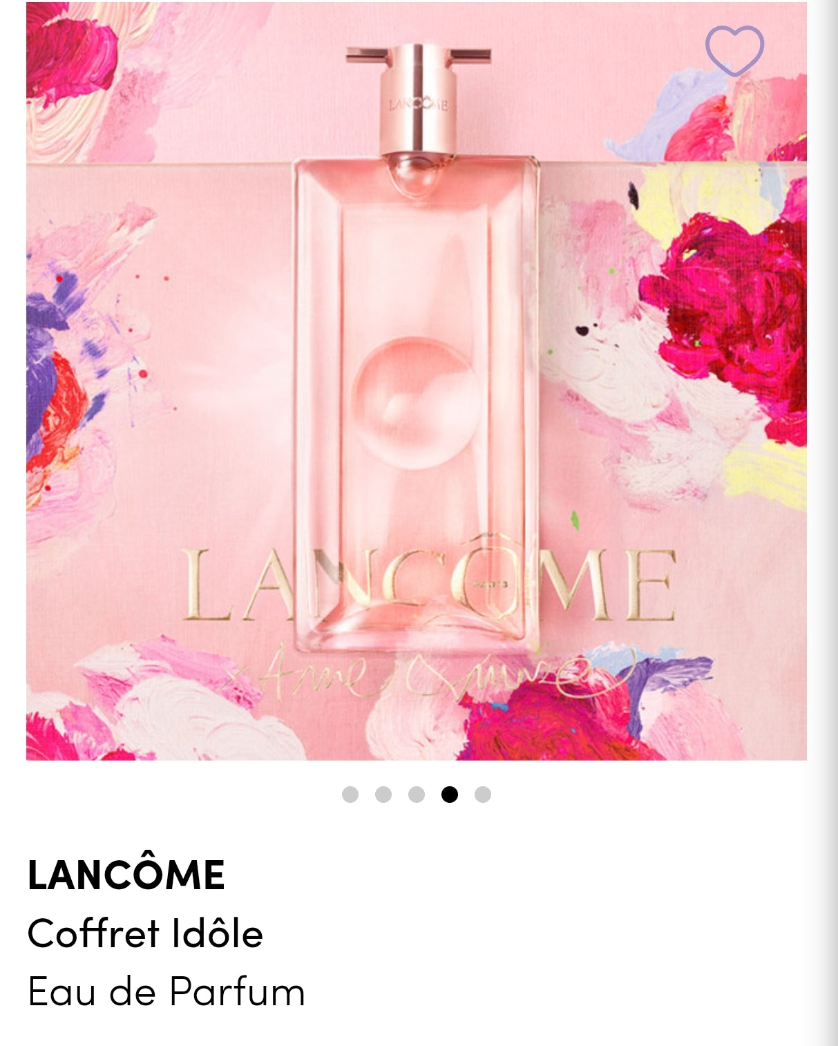 Lancôme : coffret idole , Eau de parfum