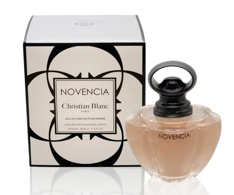 Eau de Parfum Christian blanc NOVENCIA