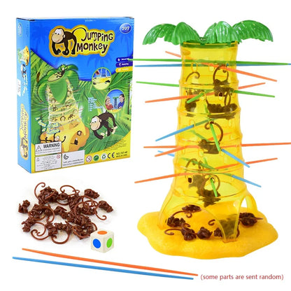 Multiplayer Tabletop Games Monkey Children Interesting Intelligence Toys Drop Down Parent-Child Interactive Board Game for Kids