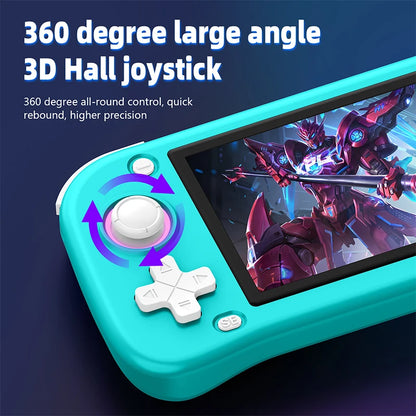 2025 Newest Retro Handheld Game Console Open Source 4.3inch IPS Screen Gaming System Pocket Video Player