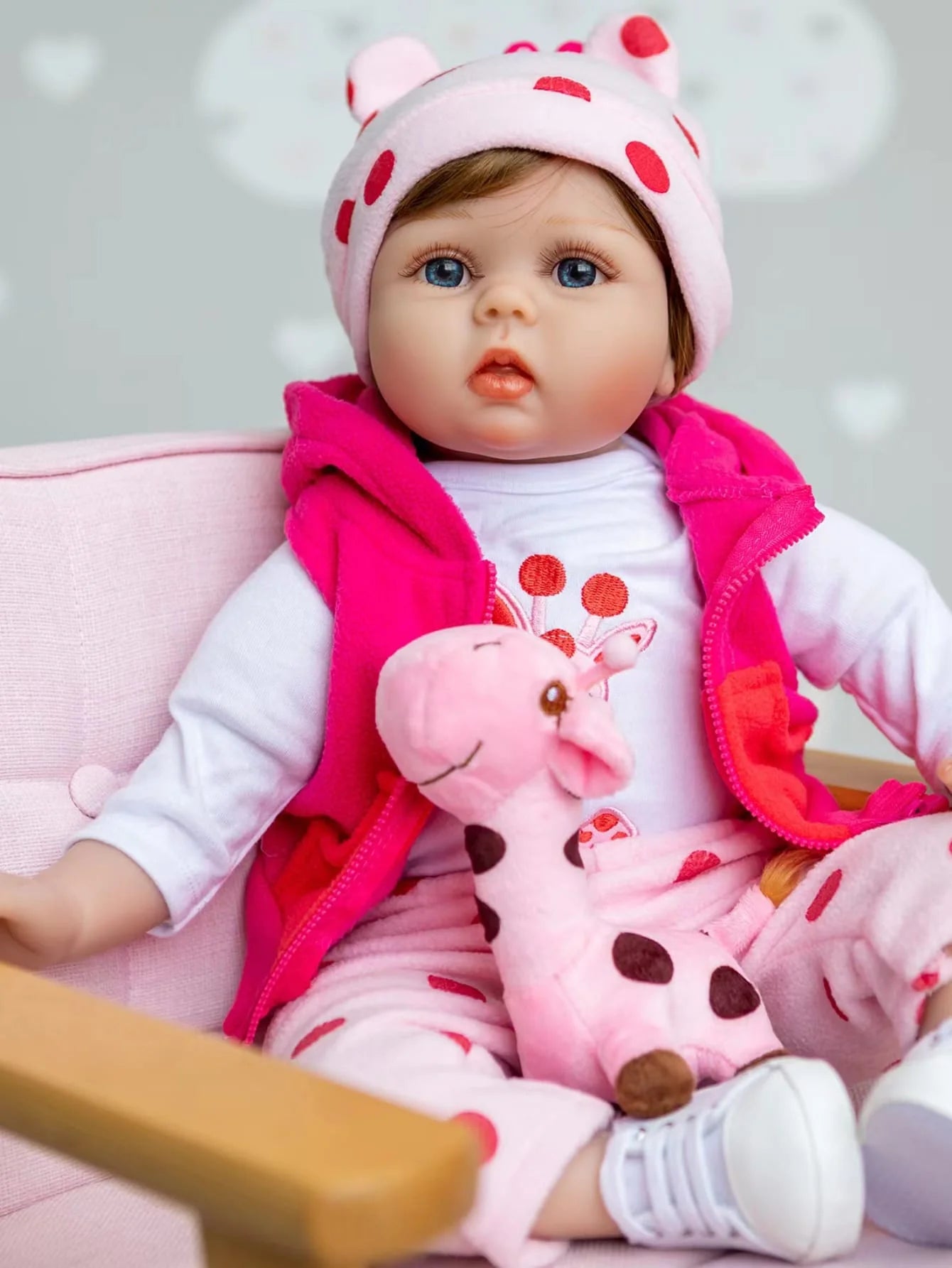 20 Inch 50 cm реборн Bebe Reborn Doll Cute Lifelike Newborn muñecas Baby Doll For Children Play