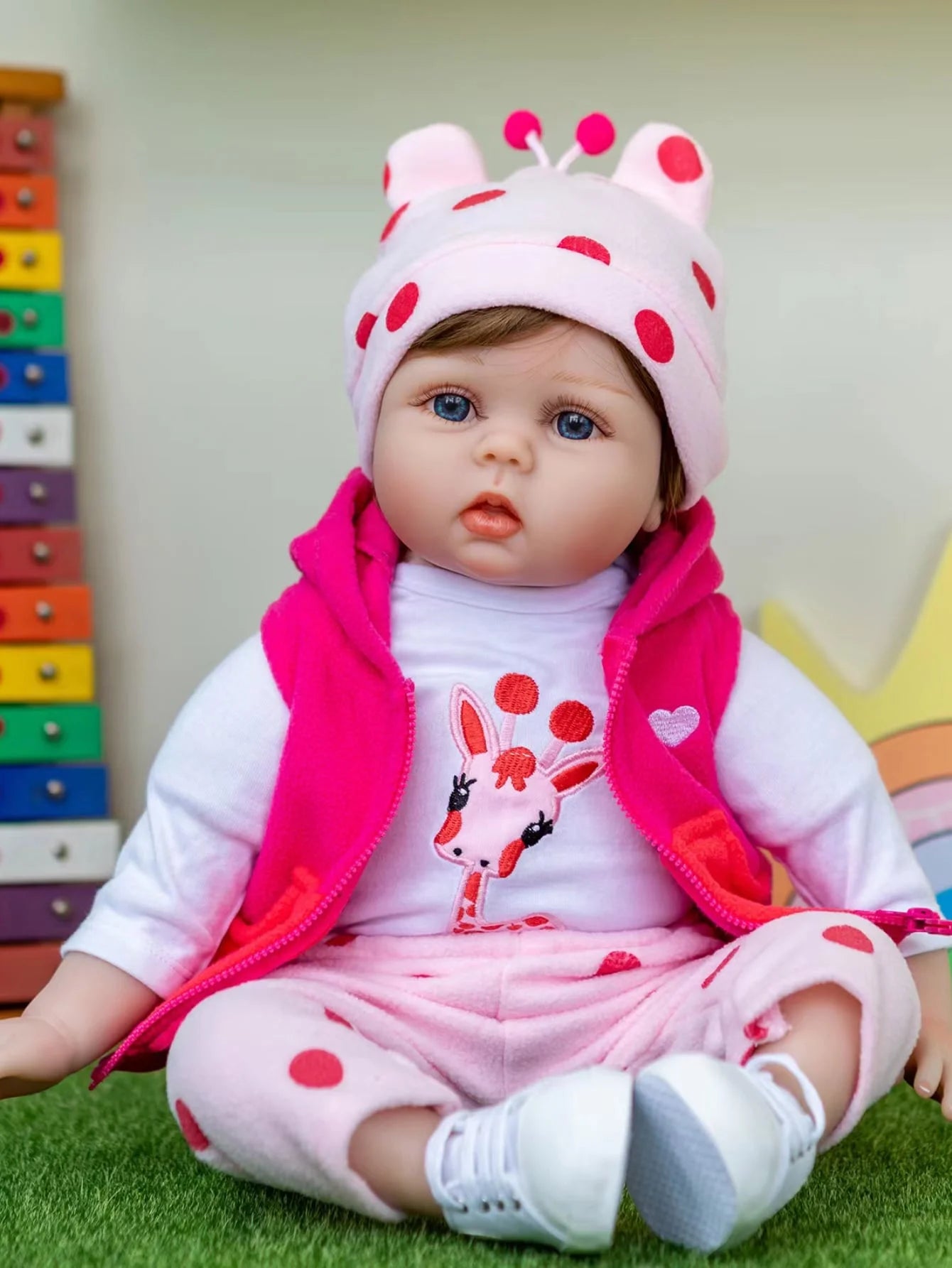 20 Inch 50 cm реборн Bebe Reborn Doll Cute Lifelike Newborn muñecas Baby Doll For Children Play