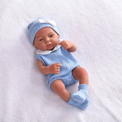 15inch 40cm Reborn Dolls Bebe Dolls Toys Girl Lifelike Reborn Dolls Full Body Vinyl Girl Doll Bebe Doll Toys Christmas Gifts