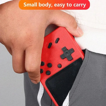 2025 A Red Retro Classic Games Children's Handheld Small Game Console With Hundreds Of Game Charging Can Be Connected To The TV