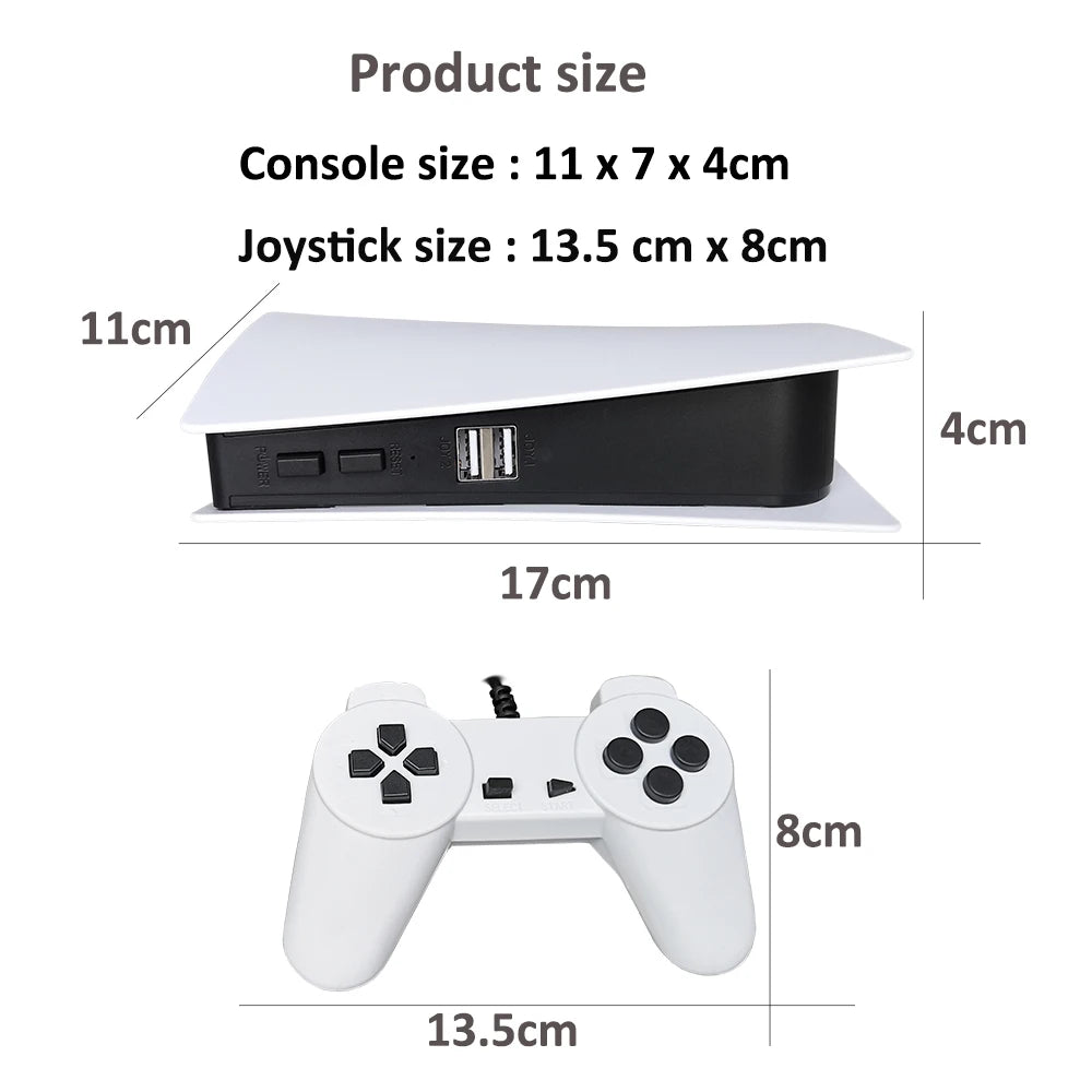 Game Station 5 Video Game Console With 200 Classic Game 8 Bit TV Consola Retro Handheld Kids USB Wired Gaming Player AV Output