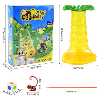 Multiplayer Tabletop Games Monkey Children Interesting Intelligence Toys Drop Down Parent-Child Interactive Board Game for Kids