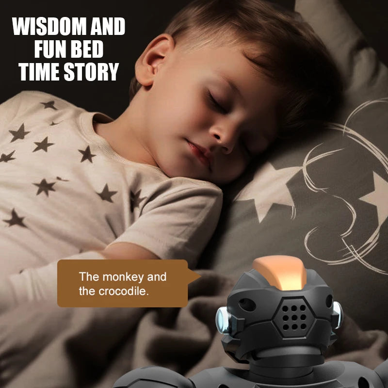 RC Robot Toy Intelligent Programming Voice Controlled Gesture Remote Control LED Smart Dancing Robot Kids Toy for Children Gifts