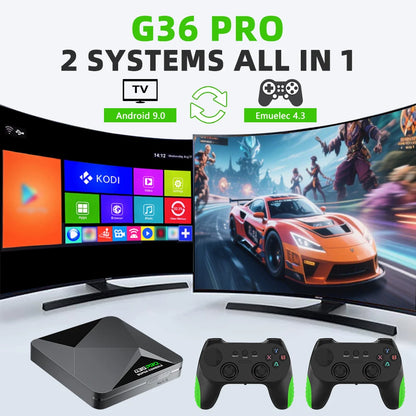 Super Console G36 Pro Retro Video Game Console with 120000 Video Games for PS1/GBA/MD/CPS with Gamepad Kid Gift Game Box