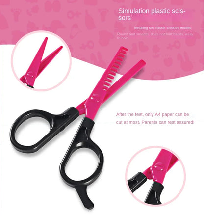 17pcs Girls Beauty Salon Set make up kit for kid pretend play toy cosplay for party game maquillage juguetes girls birthday gift