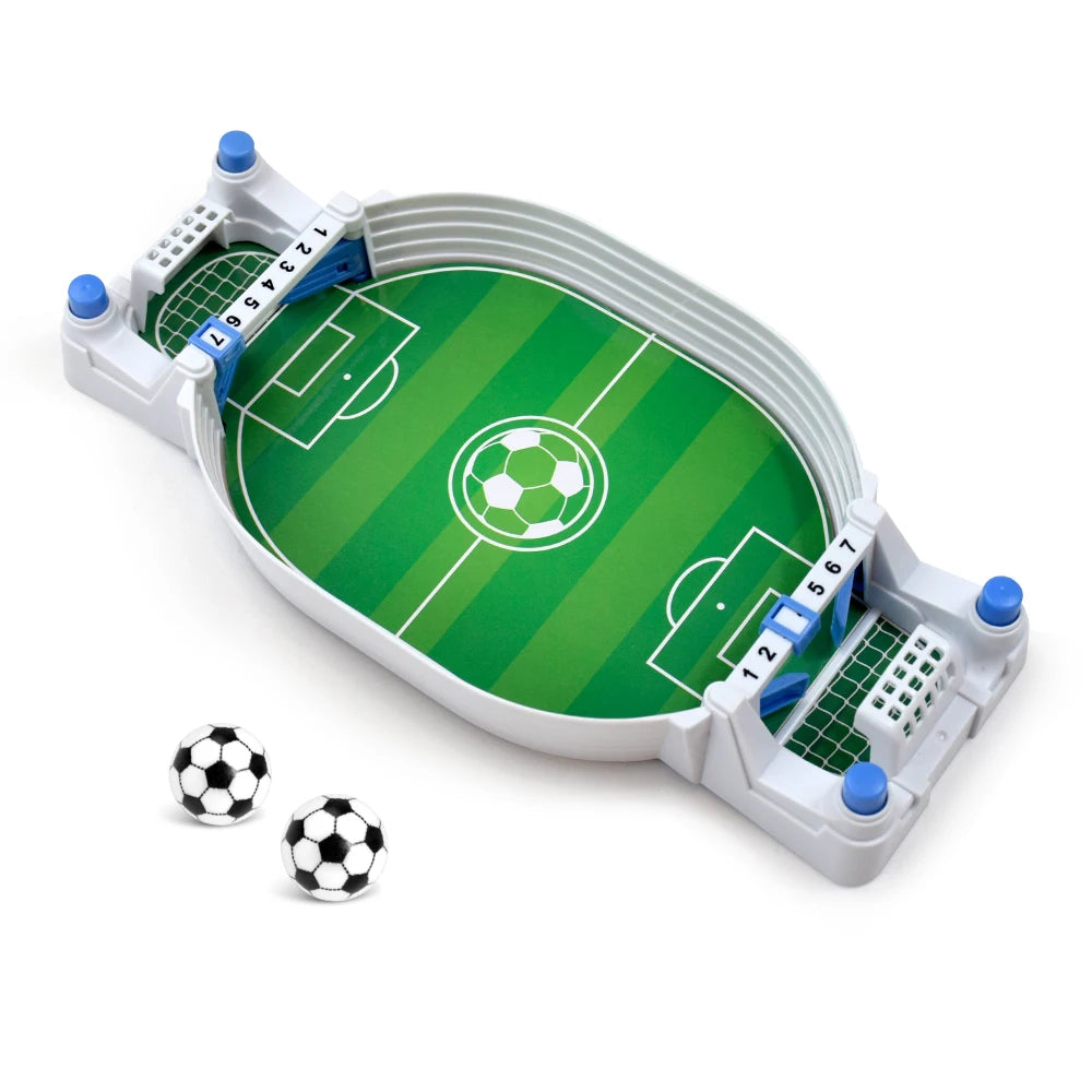 Football Table Mini Tabletop Interactive Game, Soccer Tabletops Competition Sports Games Desktop Catapult Toys for Family Game