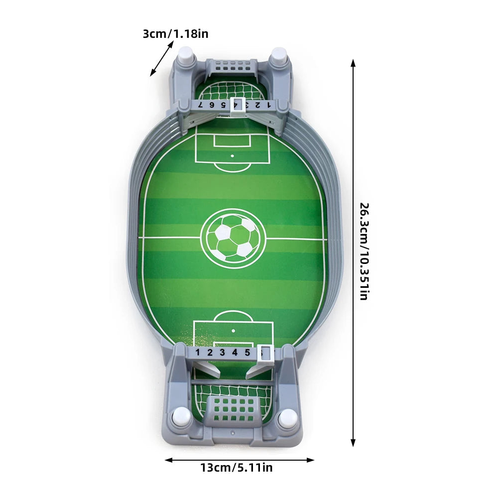 Football Table Mini Tabletop Interactive Game, Soccer Tabletops Competition Sports Games Desktop Catapult Toys for Family Game