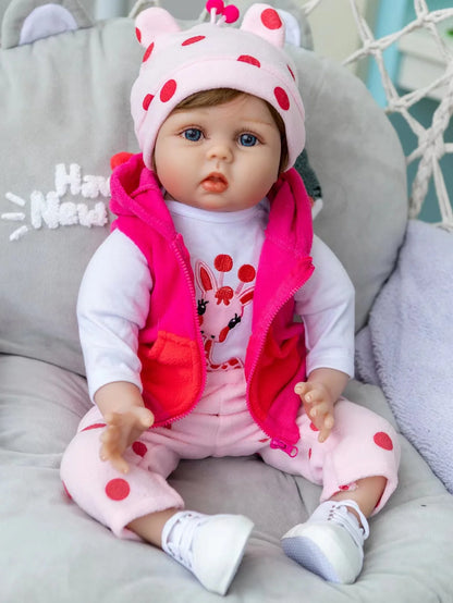 20 Inch 50 cm реборн Bebe Reborn Doll Cute Lifelike Newborn muñecas Baby Doll For Children Play