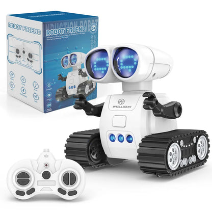 Remotely programmed robot music light pattern switching intercom robot gesture sensing toyWalkie-talkie robot