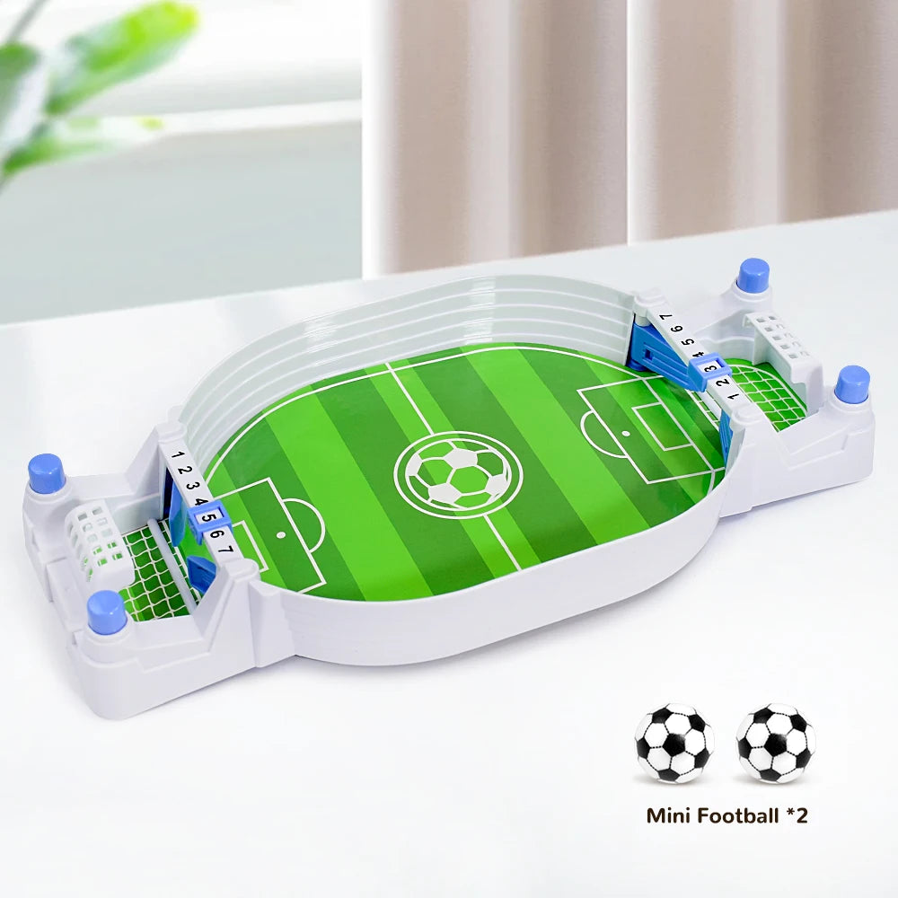 Football Table Mini Tabletop Interactive Game, Soccer Tabletops Competition Sports Games Desktop Catapult Toys for Family Game