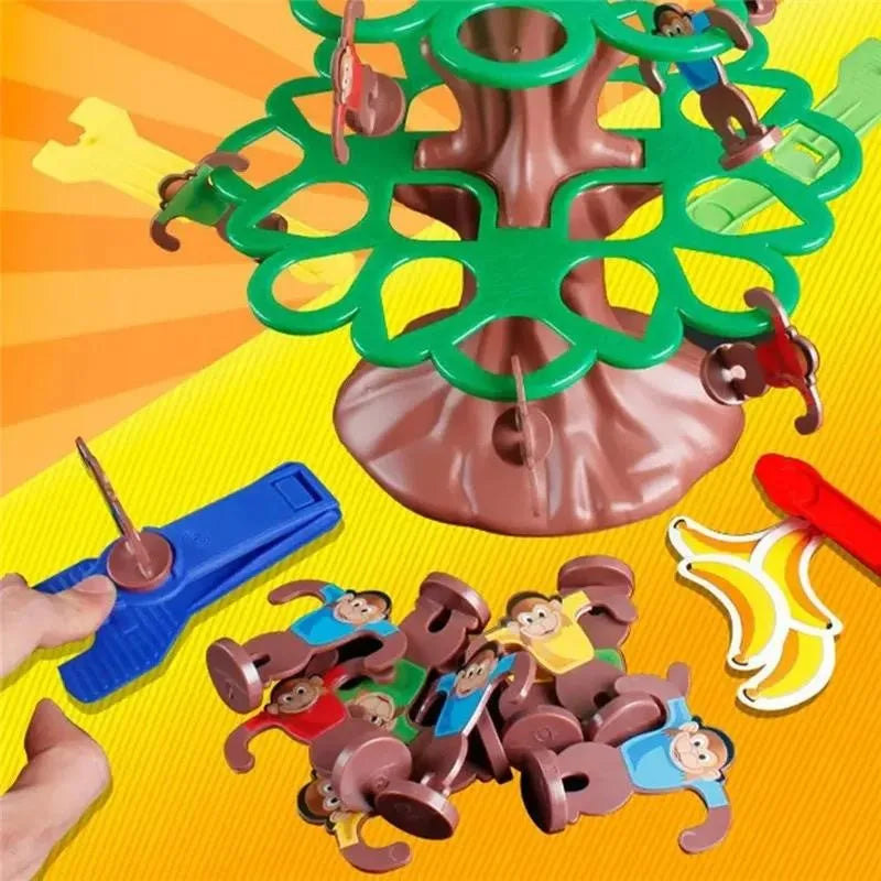 Jumping Monkey Climbing Tree Board Game Family Friends Interactive Party Desktop Game Toy for boys Girls birthday gift kids