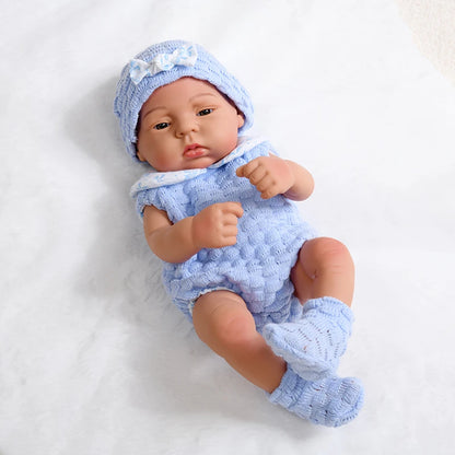 15inch 40cm Reborn Dolls Bebe Dolls Toys Girl Lifelike Reborn Dolls Full Body Vinyl Girl Doll Bebe Doll Toys Christmas Gifts