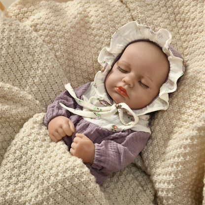 15inch 40cm Reborn Dolls Bebe Dolls Toys Girl Lifelike Reborn Dolls Full Body Vinyl Girl Doll Bebe Doll Toys Christmas Gifts