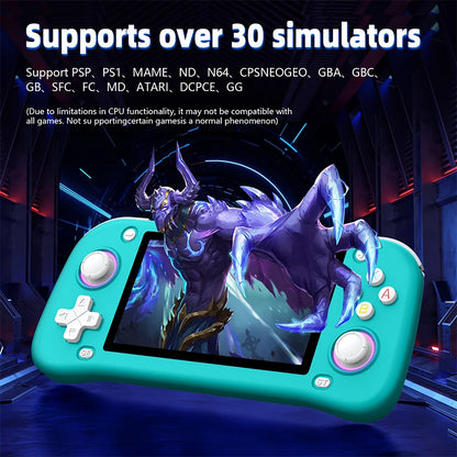 2025 Newest Retro Handheld Game Console Open Source 4.3inch IPS Screen Gaming System Pocket Video Player