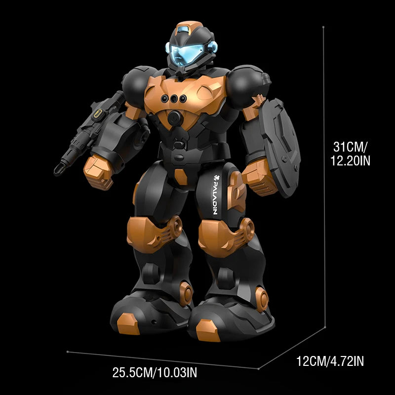 RC Robot Toy Intelligent Programming Voice Controlled Gesture Remote Control LED Smart Dancing Robot Kids Toy for Children Gifts