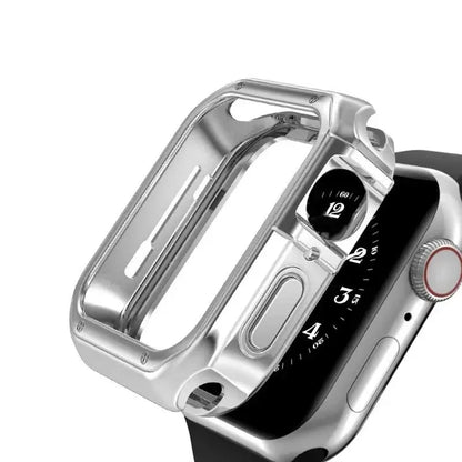 Stainless Steel Band+TPU Cover Case for Apple Watch 49mm 46mm 45mm 44mm Strap+case for Series 10 9 8 7 6 5 4 SE Ultra Watchband