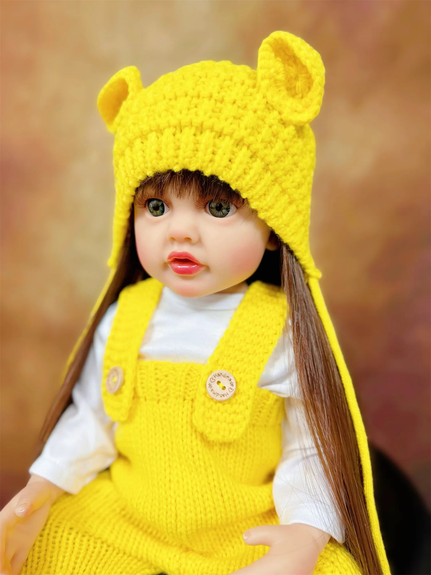 20 Inch/50cm Reborn Dolls Realistic Full Silicone Baby Bebe Vinyl Newborn Girl Doll Princess Toddler Toy Gift