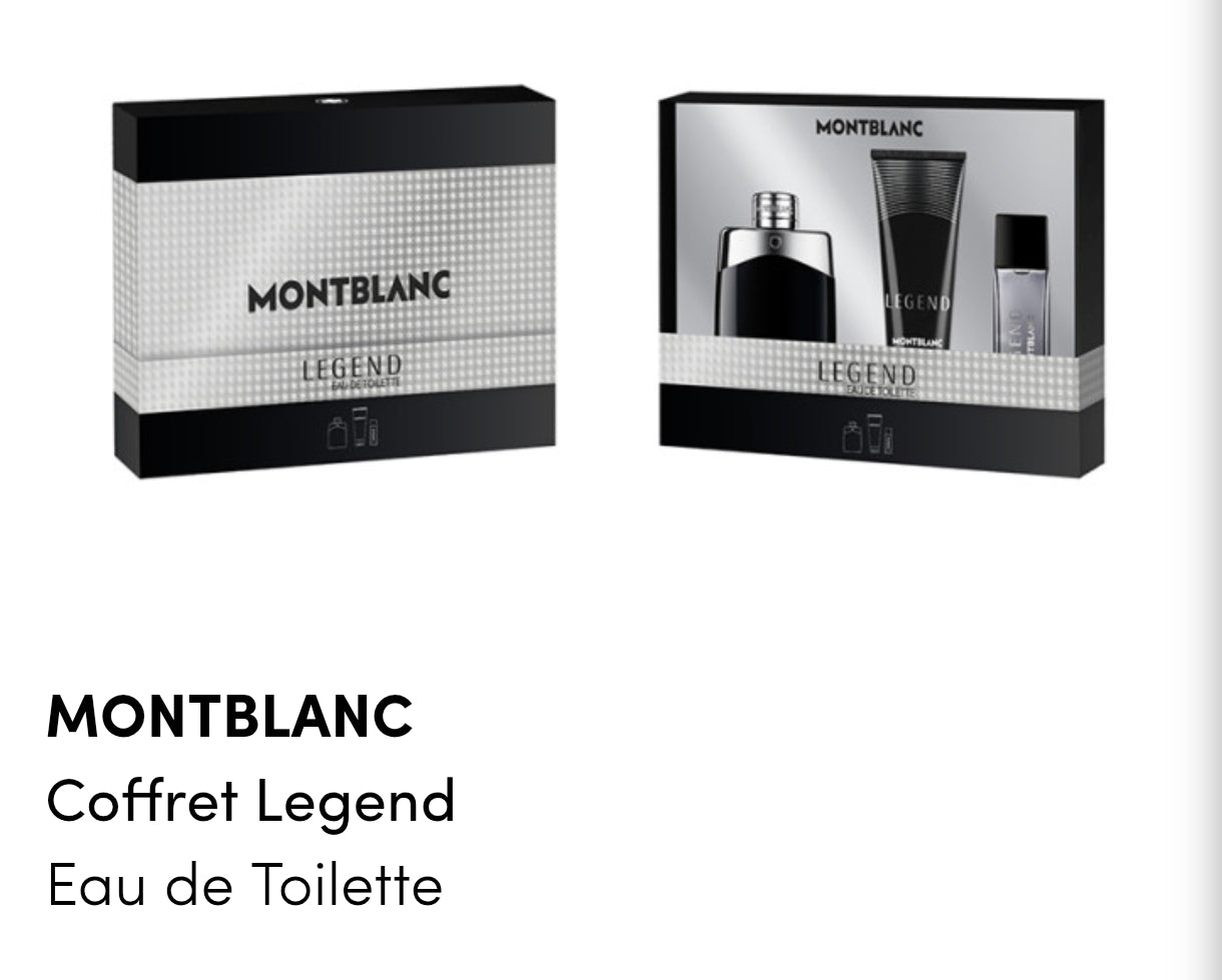 MONTBLANC : Coffret Légende , eau de parfum