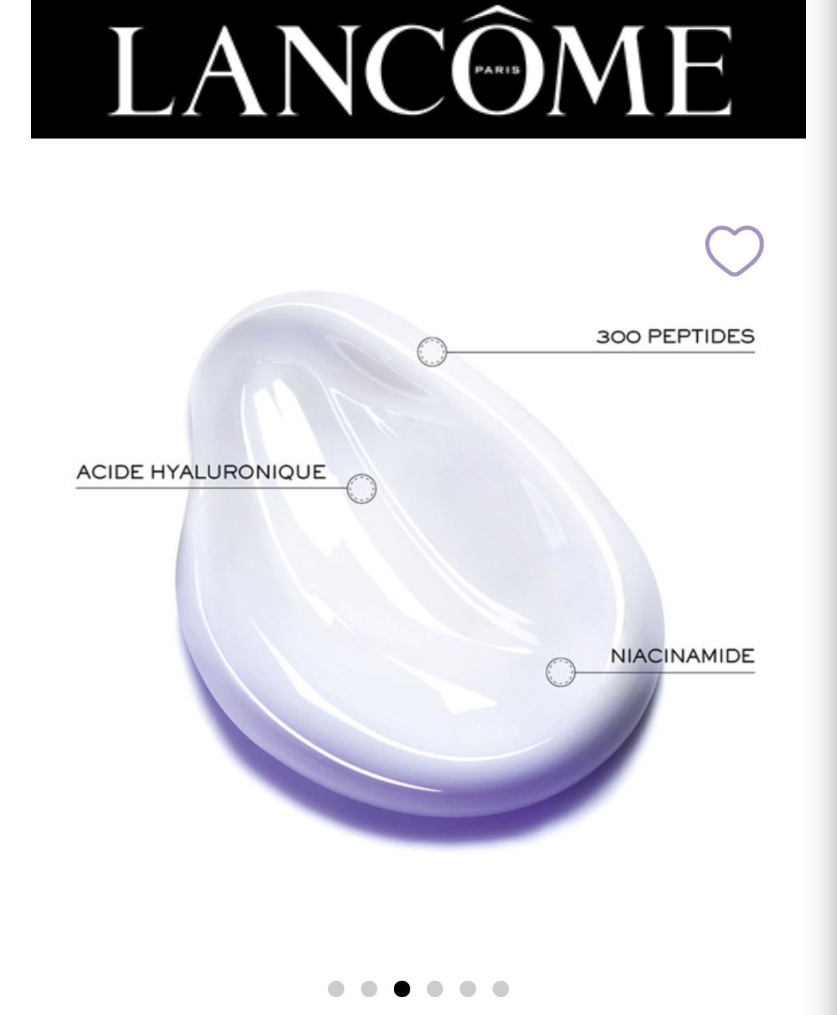 LANCÔME : Coffret   Rénergie  , Crème Anti-âge