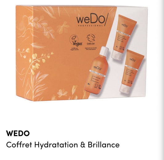 WEDO : Coffret Hydratante et BRILLANCE