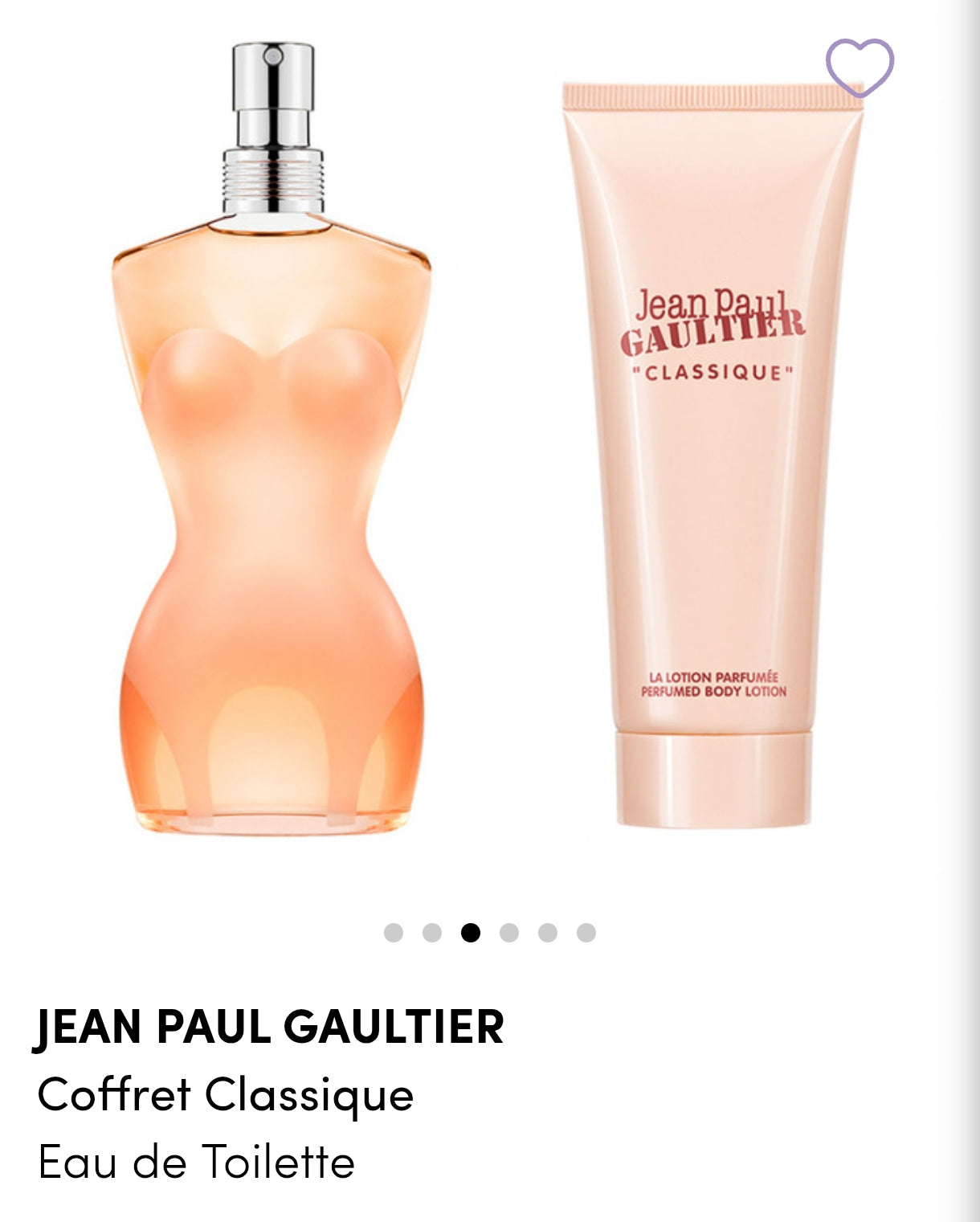 Jean Paul Gaultier : Coffret Classique , eau de toilette