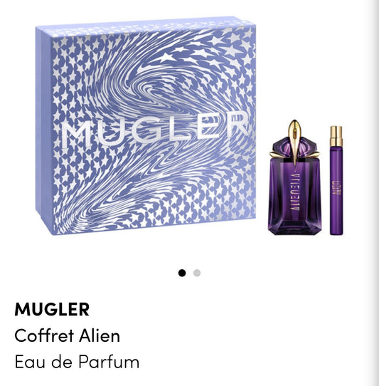 Coffret Alien
Eau de Parfum

Pour la fête des mères, Mugler célèbre le duo extraordinaire que vous formez avec votre mère.