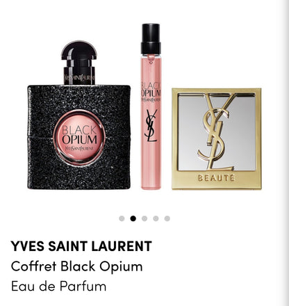 YVES SAINT LAURENT           Coffret Black Opium
Eau de Parfum

Pour la Saint-Valentin, explorez un amour sans limite avec Yves Saint Laurent Beauté.