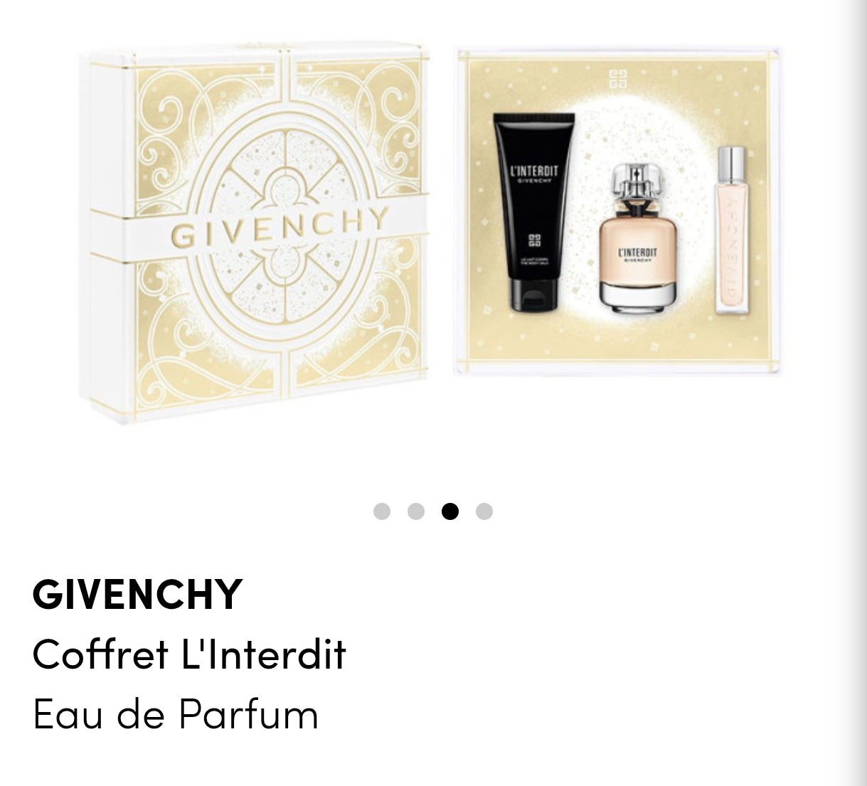GIVENCHY : Coffret l'interdit , Eau de parfum
