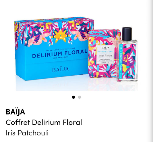 BAÏJA : Coffret  Délirium floral iris Patchouli
