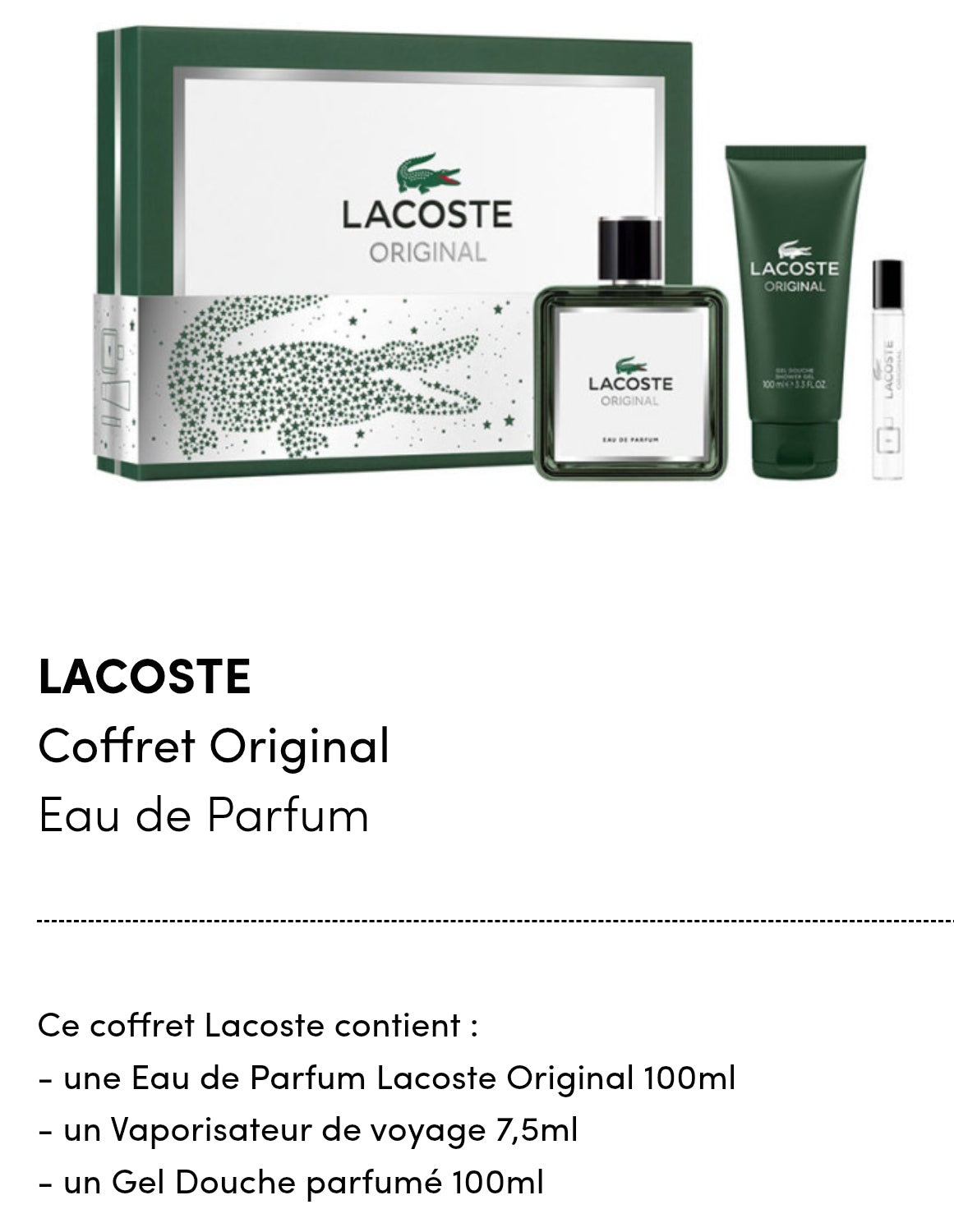 LACOSTE : Eau de Parfum