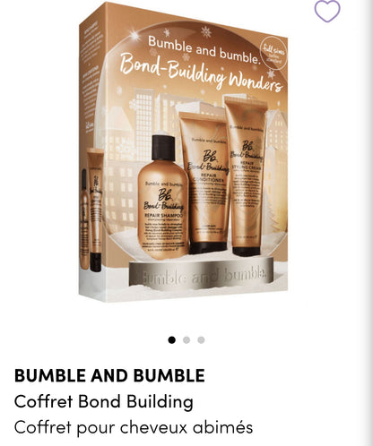 BUMBLE AND BUMBLE           Coffret Bond Building
Coffret pour cheveux abimés