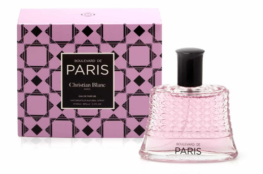 Parfum Christian blanc Boulevard de Paris