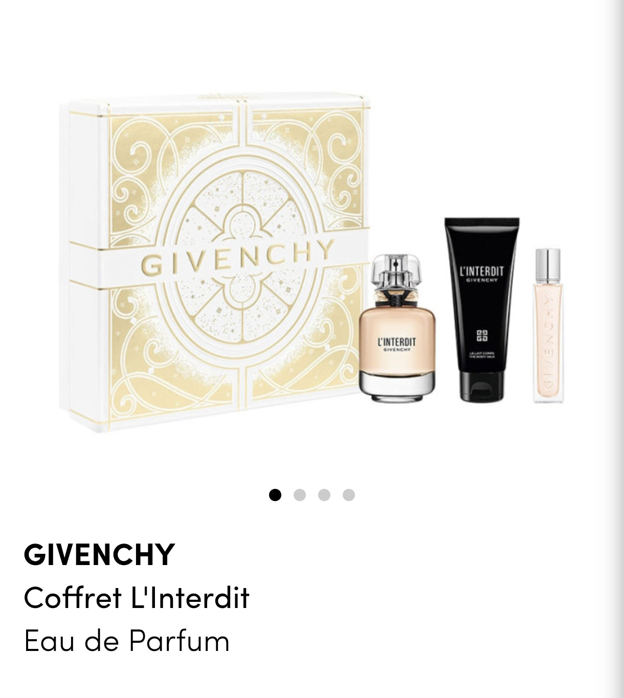 GIVENCHY : Coffret l'interdit , Eau de parfum