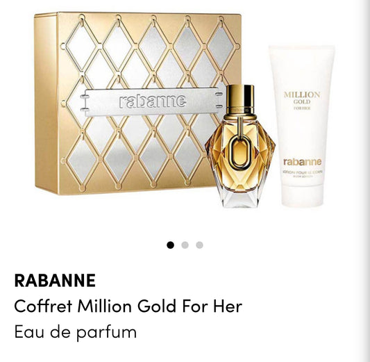 RABANNE : Coffret Million Gold for Her , Eau de Parfum